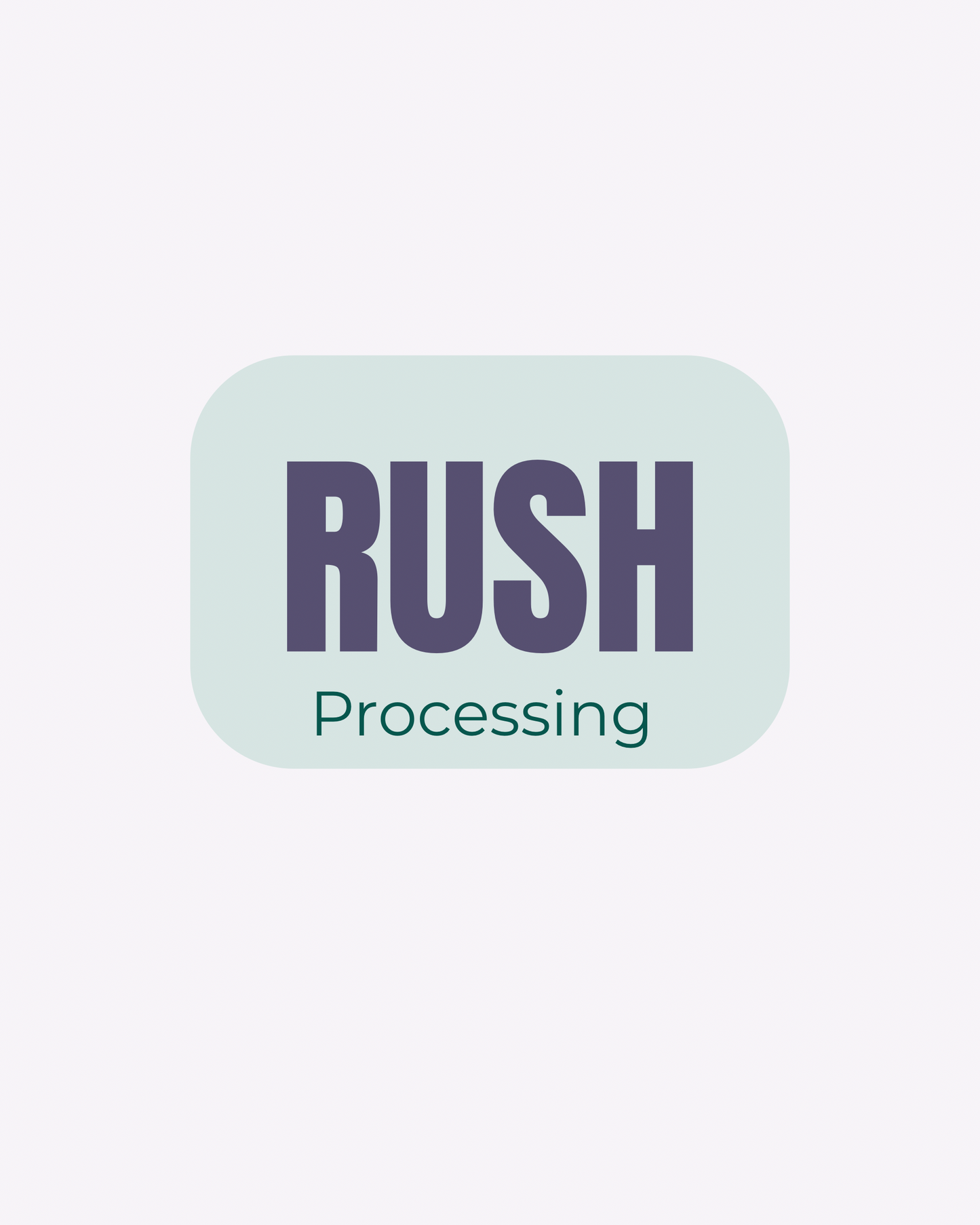 Rush Processing